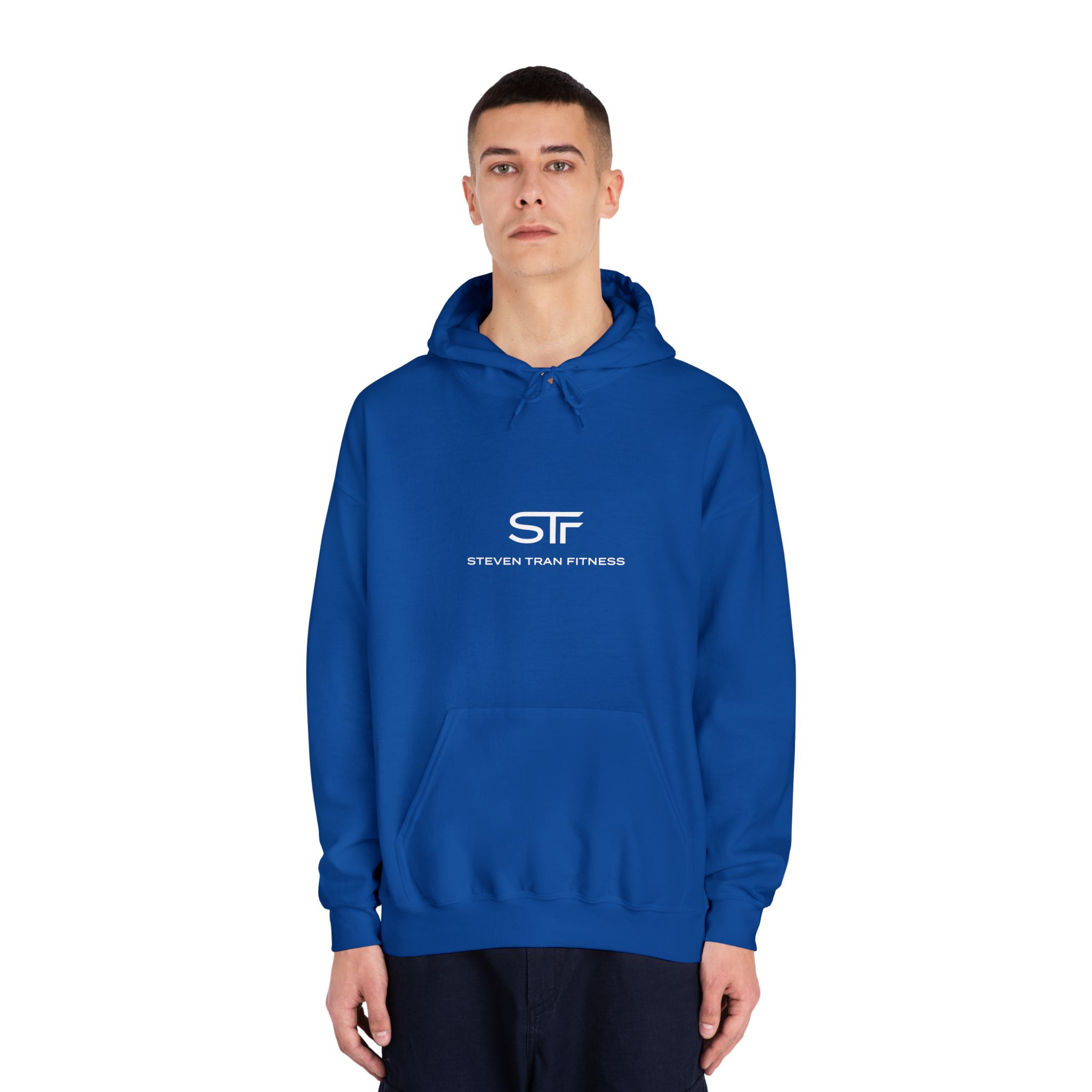 STF Unisex DryBlend® Hoodie (White Logo) - Image 7