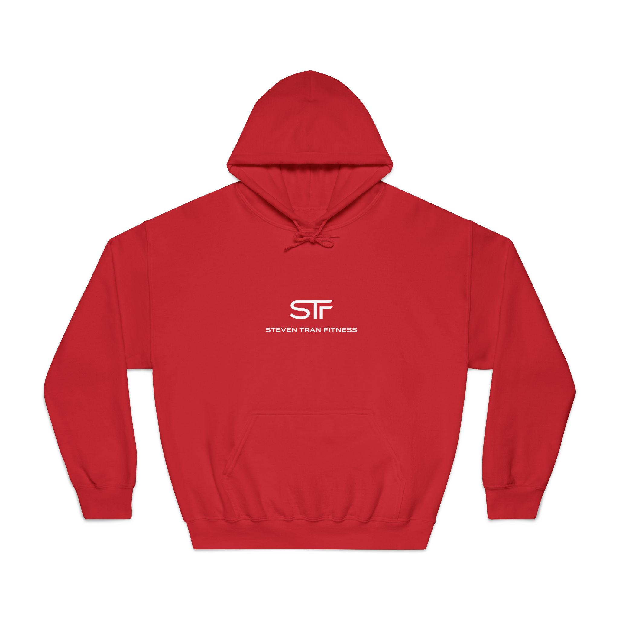STF Unisex DryBlend® Hoodie (White Logo) - Image 9
